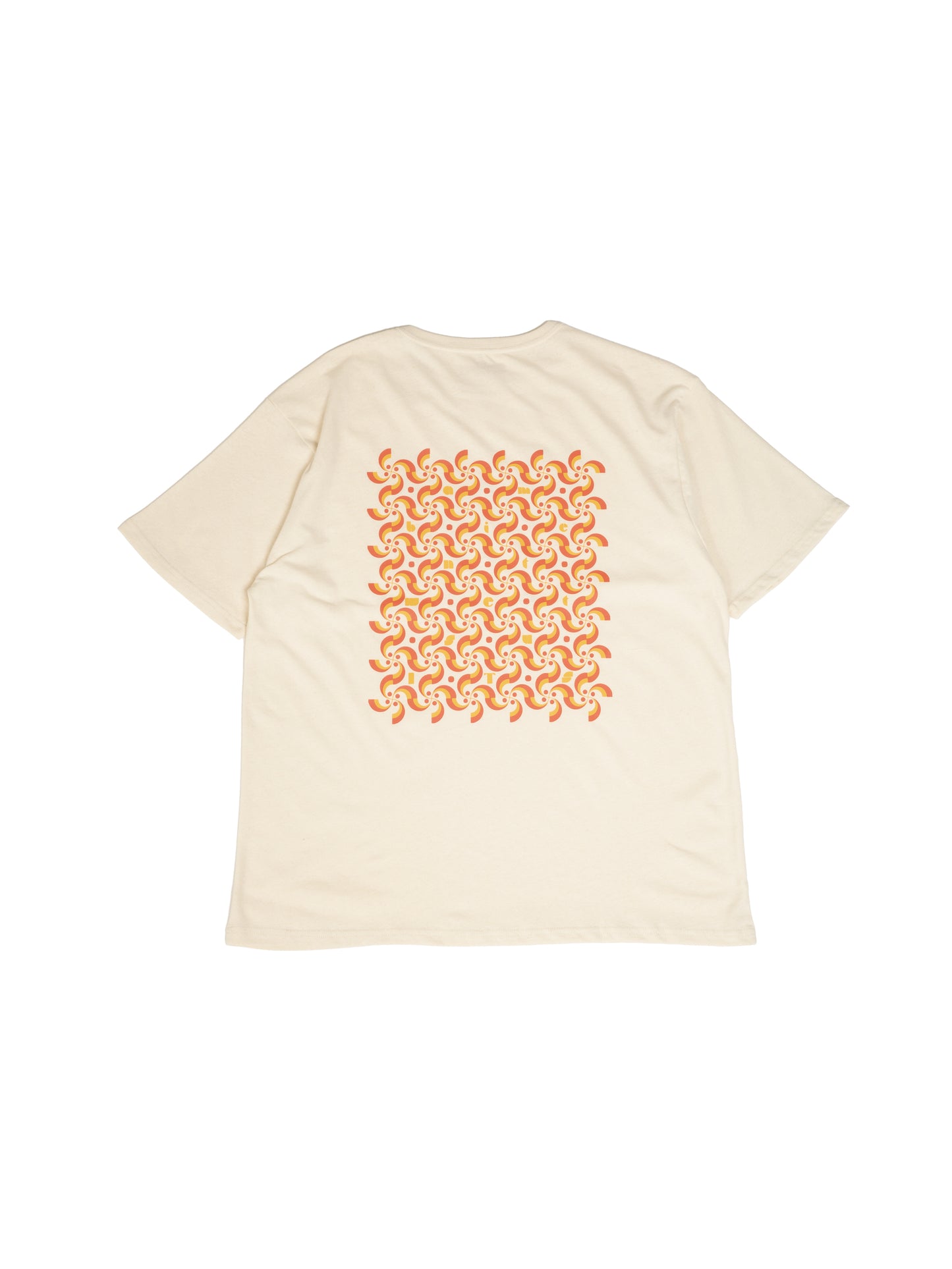 ambient wetsuits Logo pattern T-Shirts (Off white)