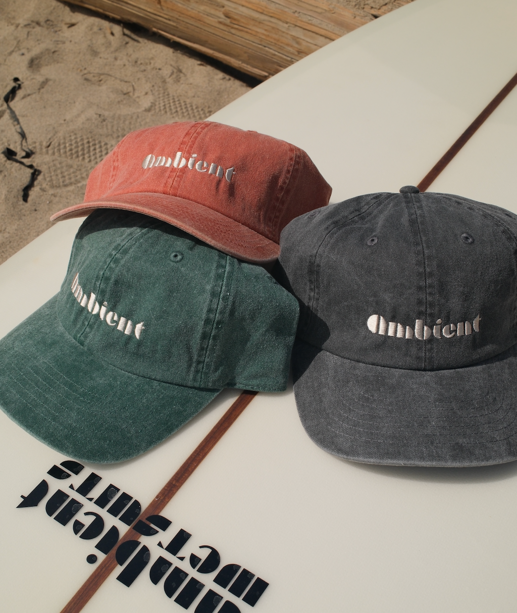 ambient  Pigment Dyed Logo Cap