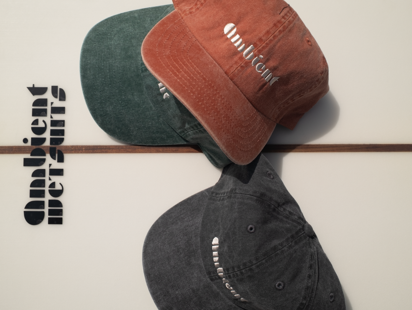 ambient  Pigment Dyed Logo Cap