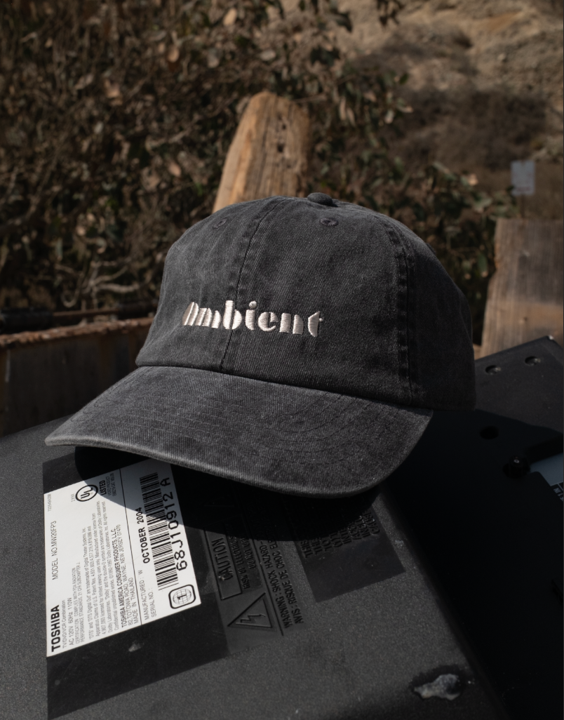 ambient  Pigment Dyed Logo Cap
