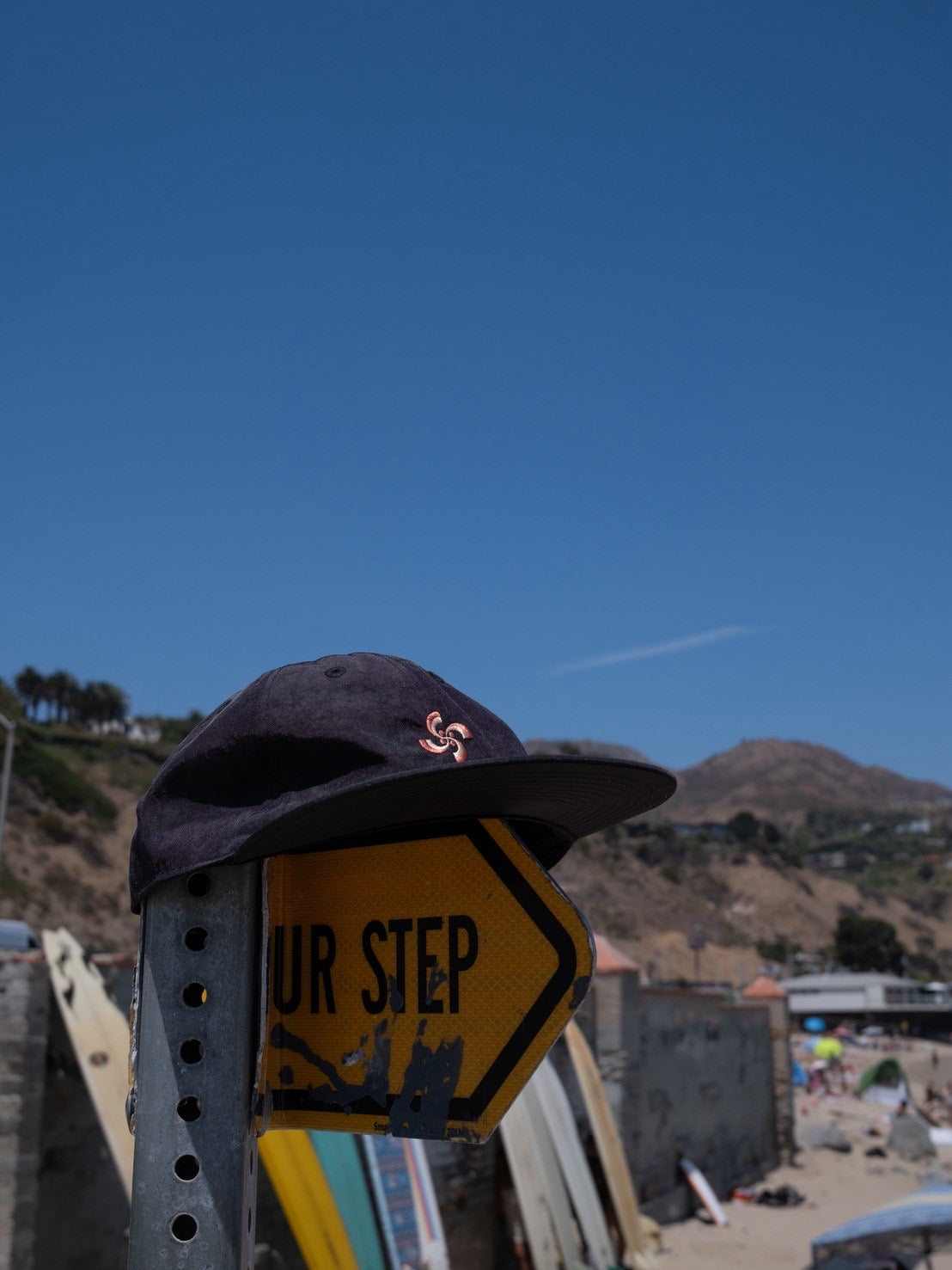 ambient Symbol Washed Nylon Cap